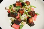 American Pork and Watermelon Salad Recipe Appetizer