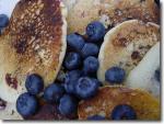 American Blueberry Yogurt Pancakes 2 Breakfast