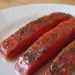 American Marinated Salmon for the Carpaccio Appetizer