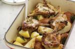 Canadian Pork Chops With Herbed Potato And Pear Recipe Appetizer