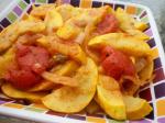 American Sauteed Yellow Squash and Tomatoes Appetizer