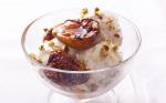 American Grilled Fig and Orange Blossom Sundaes Recipe Dessert