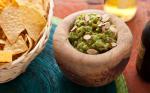 Toasted Almond Guacamole with Apricots Recipe recipe