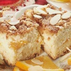 Greek Cheesecake with Peaches Dinner