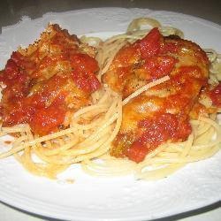 Greek Chicken with Tomato Dinner