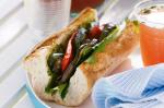 American Chargrilled Vegetable Baguettes Recipe Appetizer