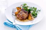 American Veal With Caramelised Pear and Blue Cheese Recipe Dinner