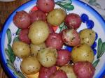 American Garlic Mini Potatoes Appetizer