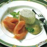 Australian Herbs Timbale with Smoked Salmon Appetizer