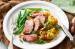 American Lamb Roast With Threeveg Mash Recipe Dinner