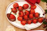 American Ovenroasted Tomatoes With Wild Herb Salt Recipe Appetizer
