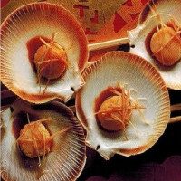 American Fried Scallops With Ginger Appetizer