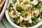 Australian Lemonroasted Cauliflower And Broccoli Recipe Appetizer