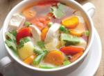 American Easy Chicken and Vegetable Soup Appetizer