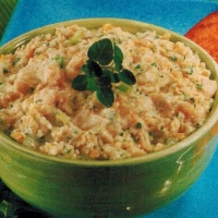 American White Bean Chickpea And Herb Dip Appetizer