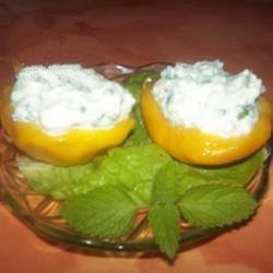 American Peaches of Twarozkiem Appetizer