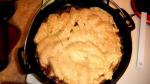 American Iron Skillet Apple Pie Dessert