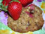 American Jumbo Strawberry and Chocolate Oatmeal Cookies Dessert