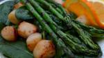 Australian Seared Scallop and Asparagus Salad Recipe Appetizer