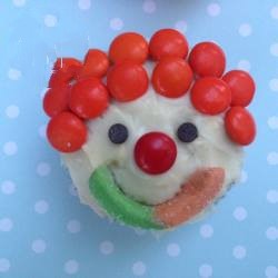 American Clown Cupcakes clown Muffins Dessert