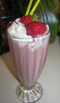 American Chocolate Banana Strawberry Milk Shake Appetizer