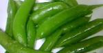 American Boiled Sugar Snap Peas in the Microwave Appetizer