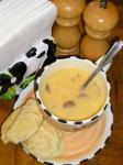 American Smoked Sausage Beer Cheese Soup Appetizer