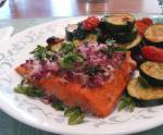 American Canadian Cedar Planked Salmon 2 Dessert