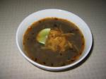 American Spicy Chipotle Black Bean Soup Appetizer