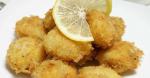American Delicious Fried Scallops with Mustard Appetizer