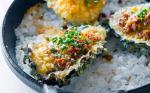 Australian Baked Oysters Chowder in a Shell Recipe Appetizer