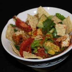 Mexican Chicken Salad to the Tortilla Chips Appetizer