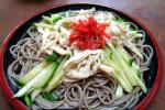 American Soy Chicken and Green Tea Noodle Salad Appetizer