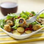 American Grilled Chicken Salad With Chorizostuffed Olives in Citrus Vina Dinner