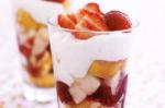 American Cranberry And Pear Trifles Recipe Dessert