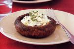 American Grilled Mushrooms With Ricotta And Herbs Recipe Appetizer