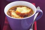 American Onion Soup With Gruyere Croutons Recipe Appetizer