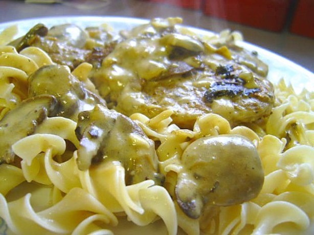 American Stroganoff Style Pork Chops Dinner