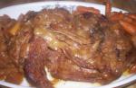 American Crock Pot Caramelized Onion Pot Roast Dinner