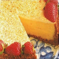 Baked Cheesecake With Sour Cream  recipe