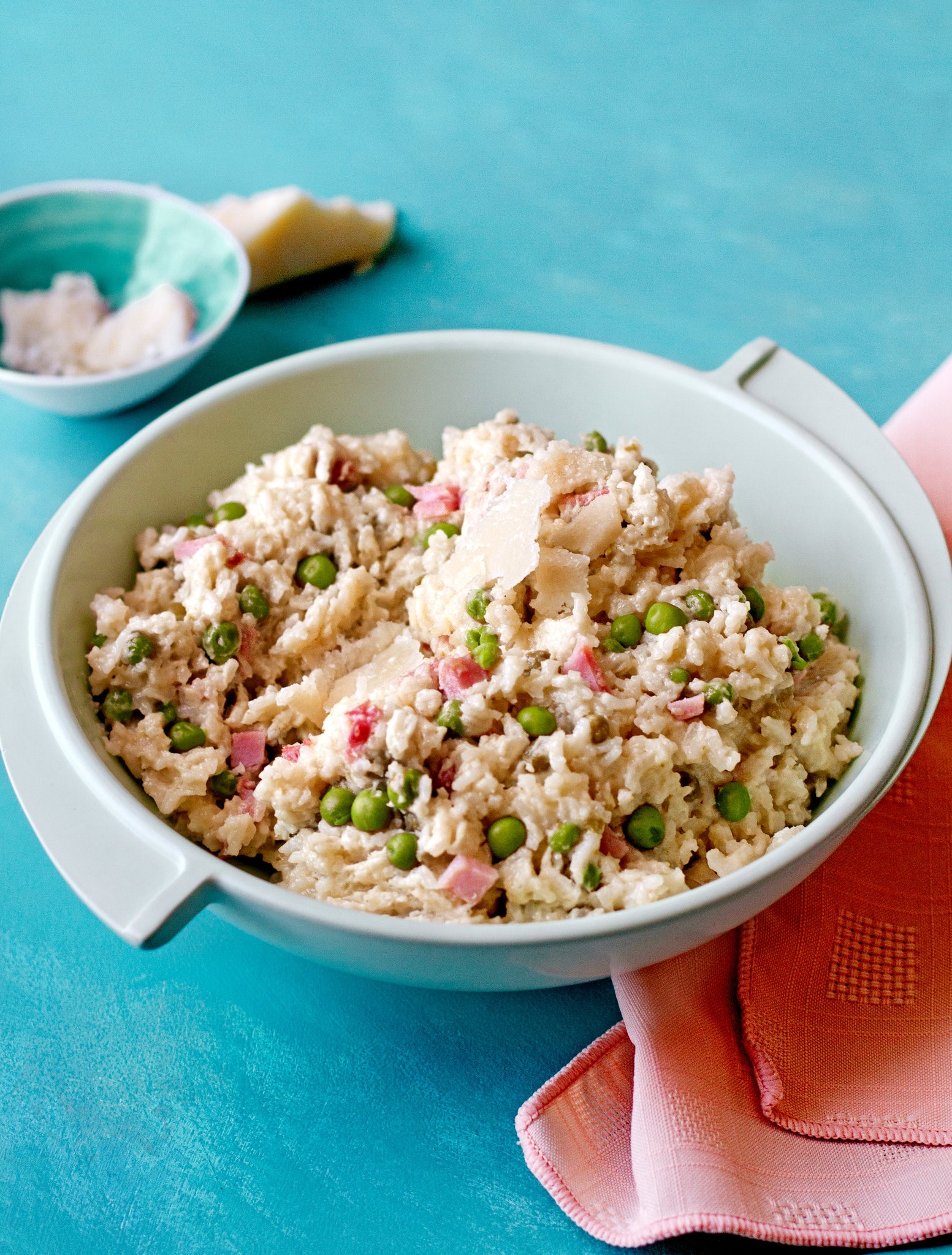 American Creamed Rice With English Peas and Country Ham Recipe Dinner