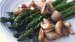 British Roasted Asparagus and Mushrooms Recipe Appetizer