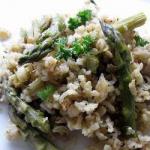 American Asparagus Risotto with Sparkling Wine Appetizer