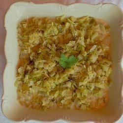 American Creamy Cabbage to the Apple Appetizer