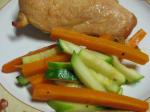 American Honeyed Carrots and Zucchini Julienne Dessert