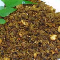 Indian Bitter Gourd Karela Chutney Appetizer