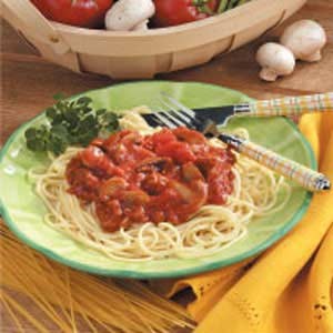 Australian Southern Barbecue Spaghetti Sauce Dinner