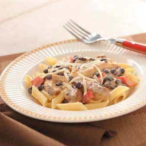 Australian Southwest Bean and Chicken Pasta Appetizer