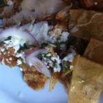 Chilean Chilaquiles Greens Appetizer