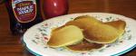 American Pumpkin Sour Cream Pancakes Breakfast